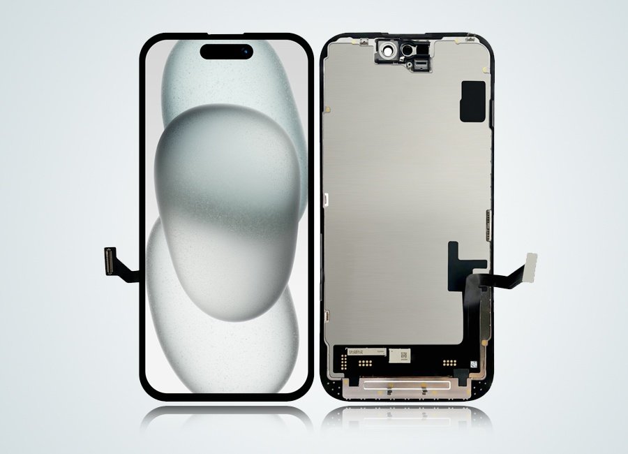 pantalla del iPhone 15